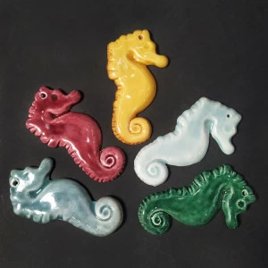 Елочная игрушка «Морской конек»