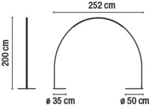 Vibia Светодиодная дуговая лампа для улицы sun-id-1402581 - Вид №5