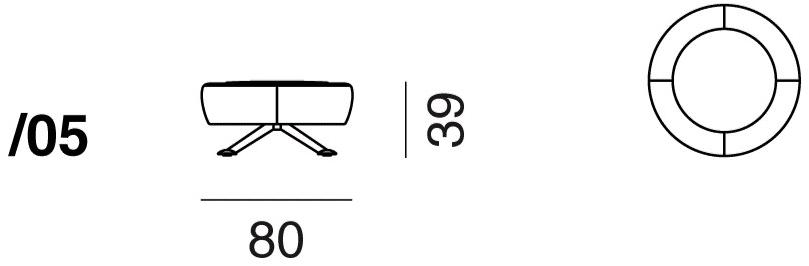 de Sede Мягкий пуф Ds-164 sun-id-1489458 - Вид №1