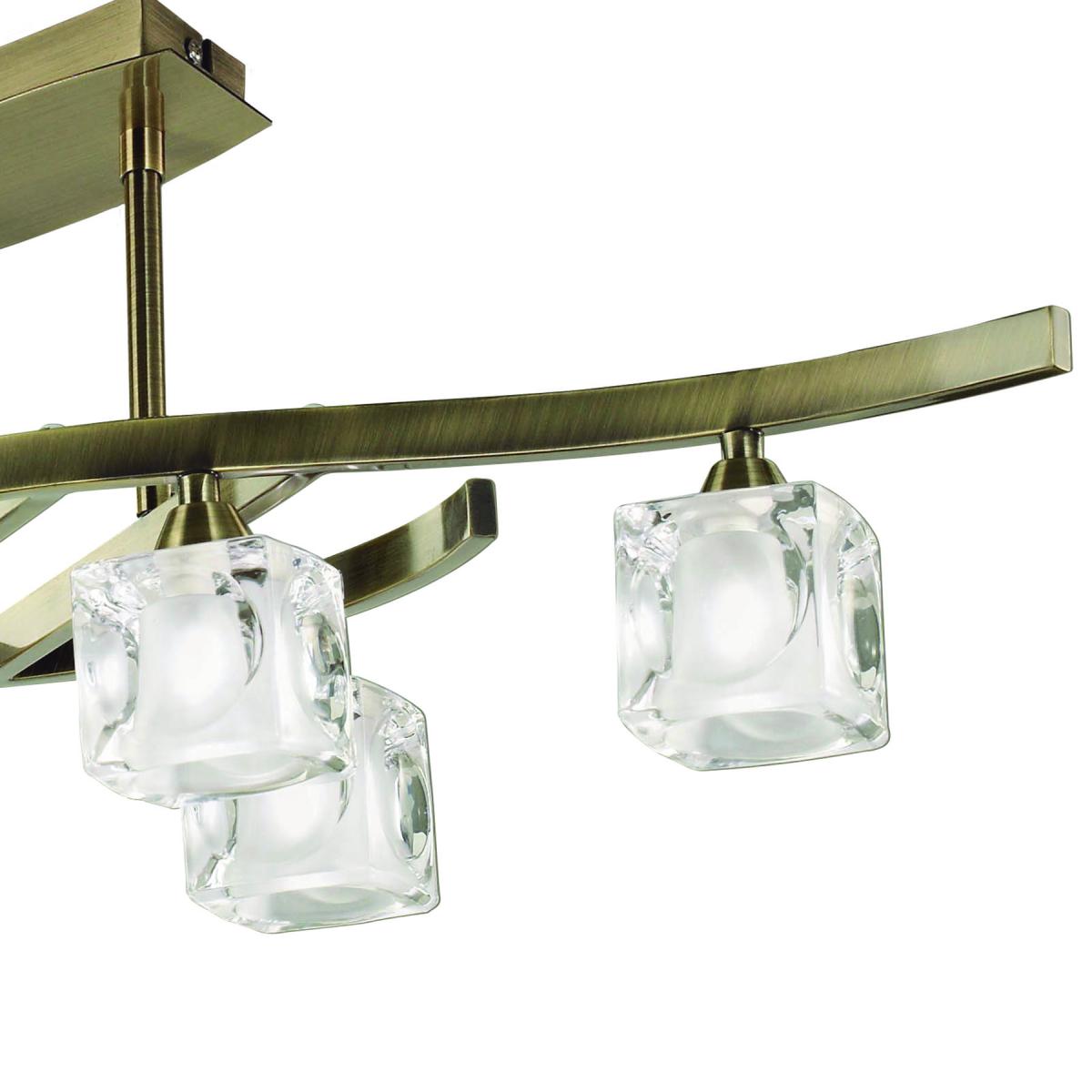 099672 Люстра потолочная MANTRA CUADRAX 0990 Mantra Cuadrax 