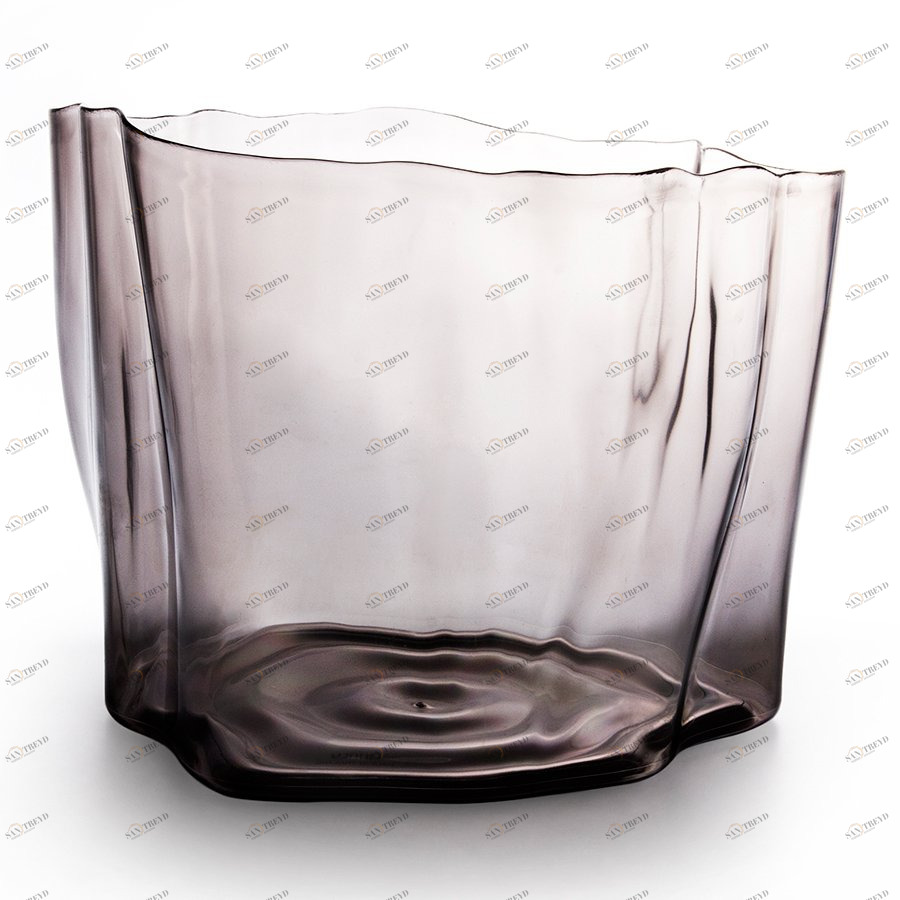 Органайзер черный прозрачный средний Flow QUALY  00-3872241 Прозрачный;черный 