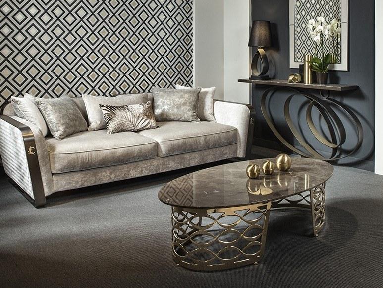 Cantori Овальный мраморный журнальный столик для гостиной Isidoro sun-id-1394206 - Вид №1