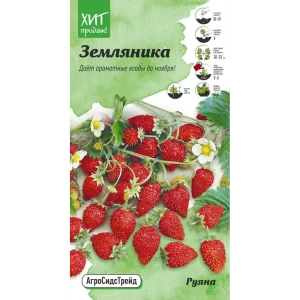 Семена ягод Агросидстрейд земляника Руяна 89348033 STLM-2094343