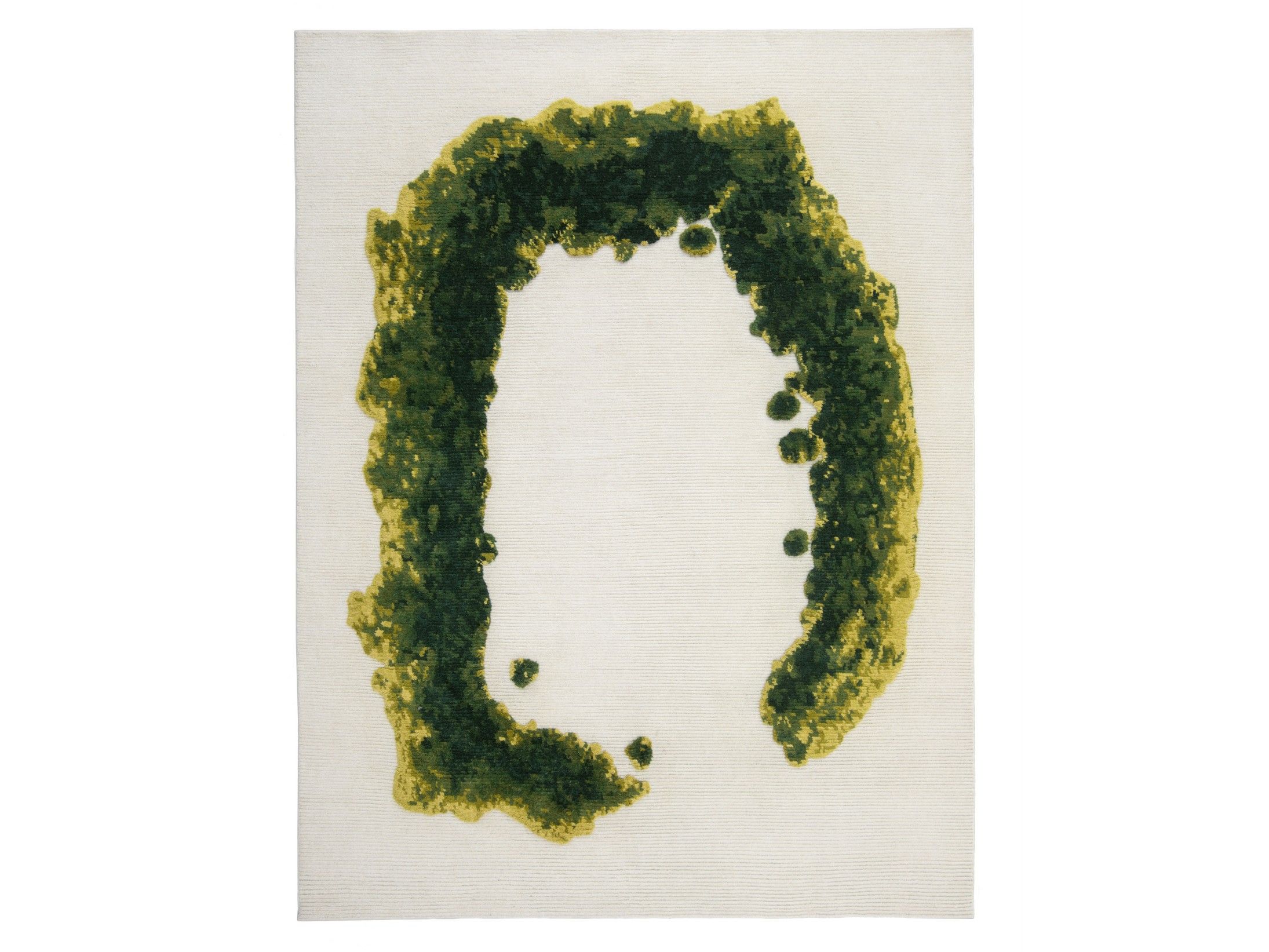 Прямоугольный ковер ручной работы из гималайской шерсти cc-tapis Tempore ARCH-00028402 - Вид №1