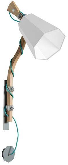 designheure Регулируемый настенный светильник Luxiole Pam90lmo - Вид №2