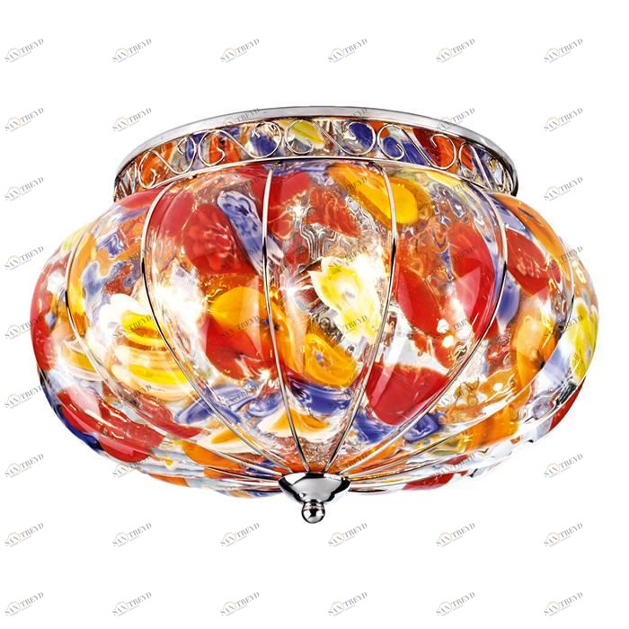 Потолочный светильник Arte Lamp Venezia A2101PL-4CC ARTE LAMP VENEZIA CHROME 073524 Красный 