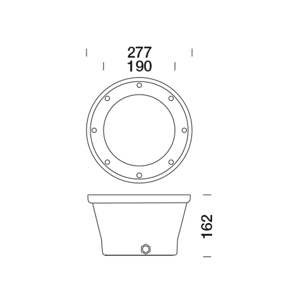8433568 Встраиваемый в пешеходный пол Platek ATLANTIQUE  ATLANTIQUE - LED 4000K 45°  - Вид №3