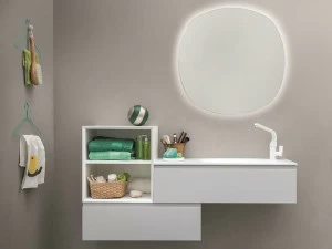 Birex Тумба под умывальник, лакированная Memento