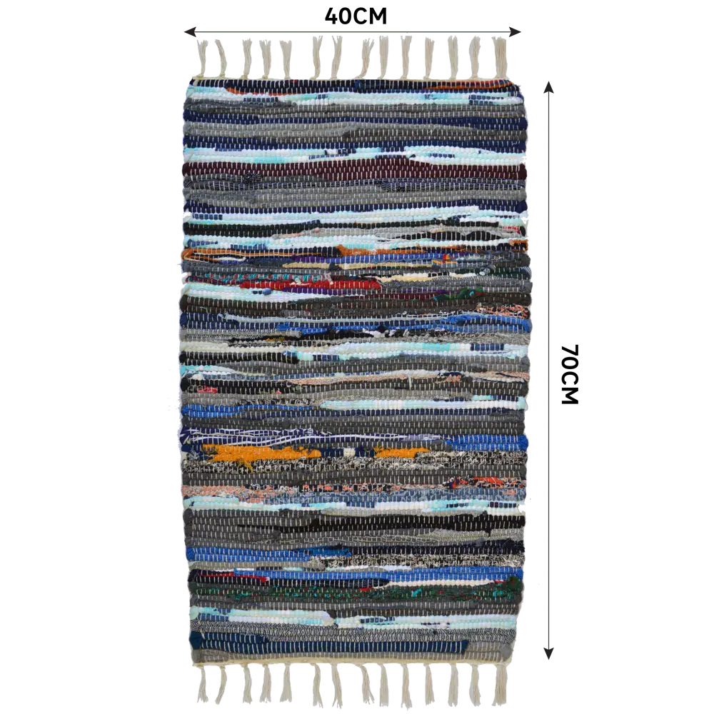 Коврик декоративный хлопок Inspire Neis 40x70 см цвет мультиколор 82481274 STLM-2086308  - Вид №1