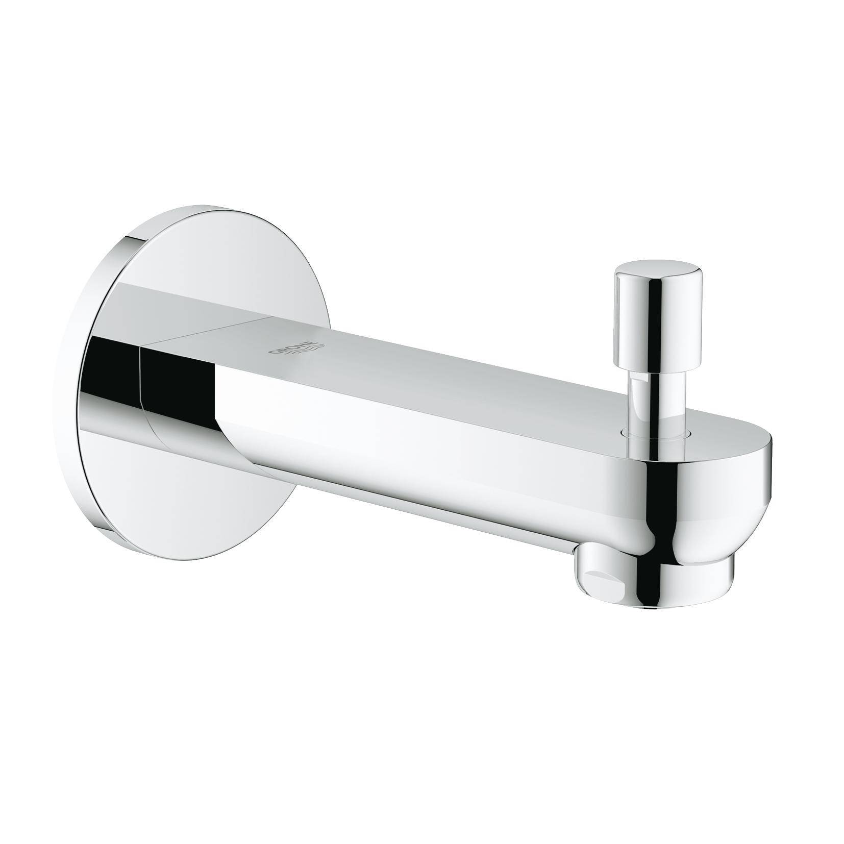 Излив для ванны GROHE Eurosmart Cosmopolitan, настенный с переключателем ванна/душ, хром (13262000)