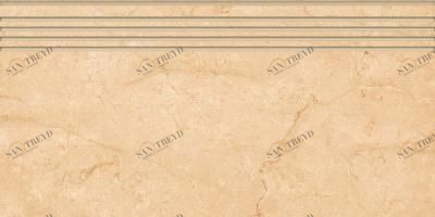 Ступень К-1003/LR/st01 MARBLE TREND CREMA MARFIL 29,4х60 Kerranova sun-id-331970