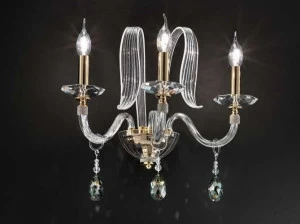 Euroluce Lampadari Настенный светильник из хрусталя с кристаллами swarovski® Amelie