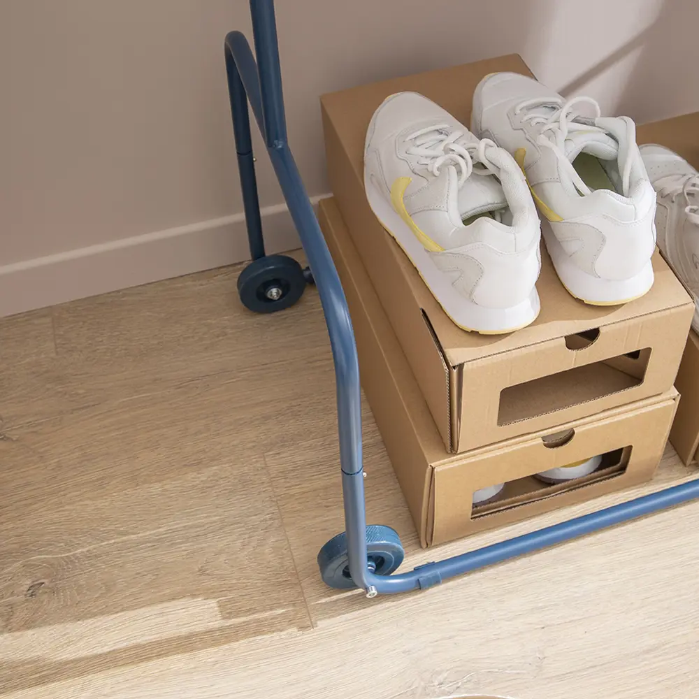 Коробка для обуви Spaceo 23.5x13.5x35 см картон 2 шт STLM-2010655 - Вид №22