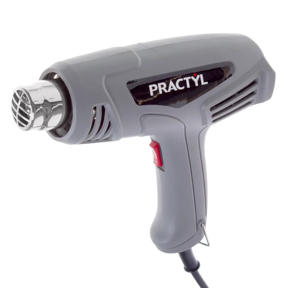 Фен технический Practyl, с набором оснастки, 2000 Вт STLM-2036058