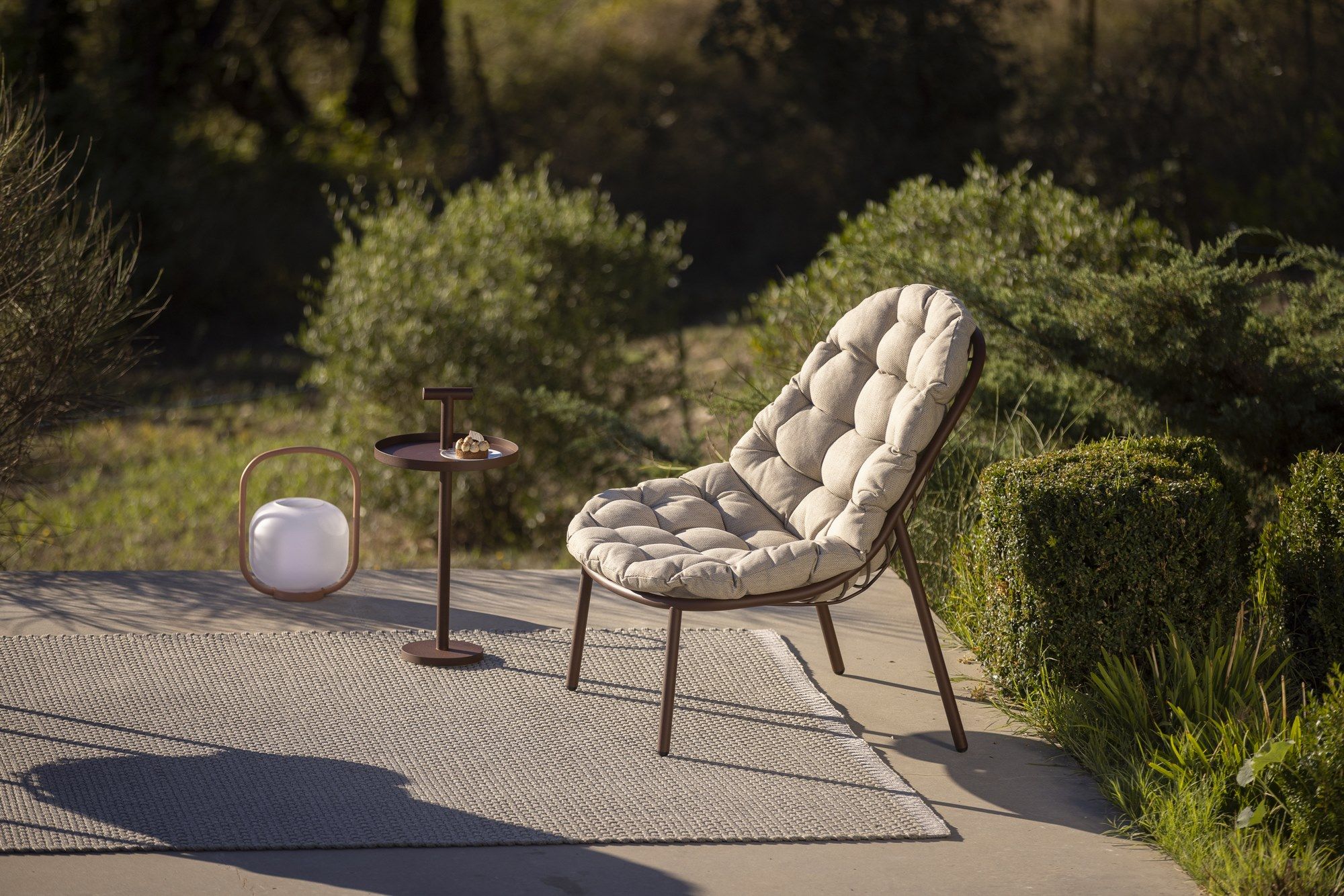 Круглый журнальный столик из нержавеющей стали Todus Albus ARCH-00071508 - Вид №10