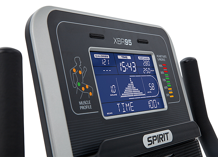 XBR95 Велотренажер spirit fitness xbr95 Spirit Fitness  - Вид №7
