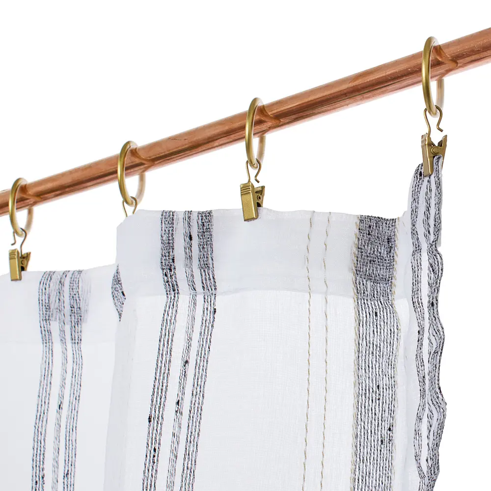 Тюль на ленте «Натурель» 250х260 см цвет серый AMORE MIO STLM-2071530 - Вид №2