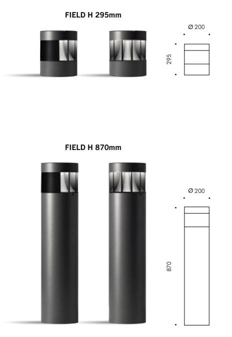Алюминиевый светодиодный световой столб SIMES Field ARCH-00023214 - Вид №10