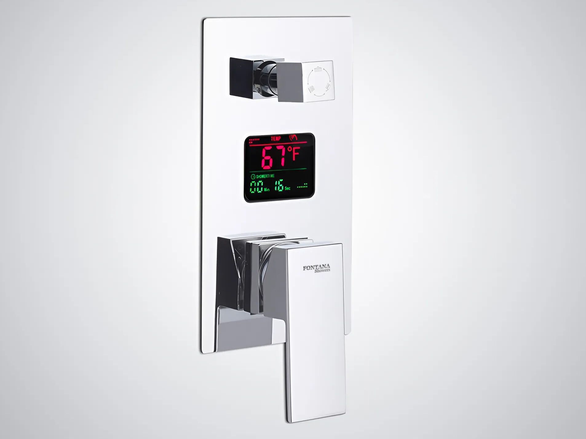 Электронный смеситель для душа с переключателем Fontana Showers GUIANA ARCH-00122168