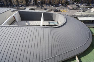 Изолированная металлическая панель для кровли