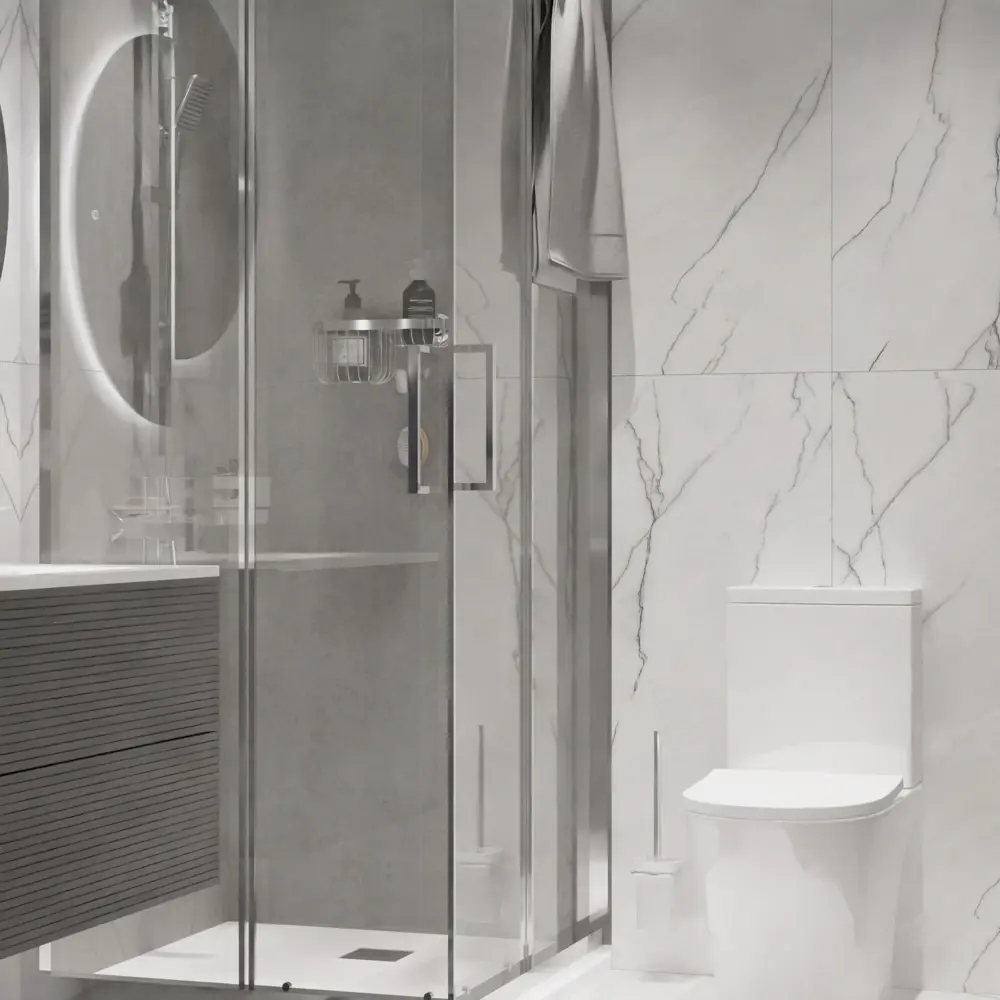 Унитаз-компакт Sensea Lisso с двойным сливом и безободковым дизайном 83614391 STLM-0042798 - Вид №11