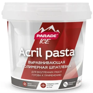 Шпаклевка акриловая базовая Лакра 1.5 кг 89409004 STLM-2202260
