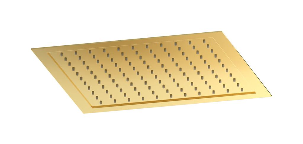 Встроенный верхний душ квадратный 332х332 нерж.сталь WE ARE IB ma034oo Gold Monamour 