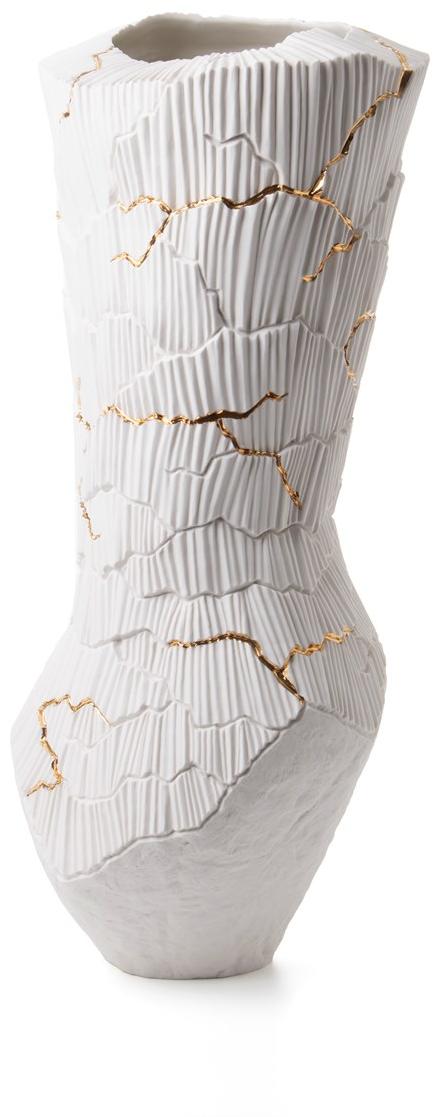 Fos Ceramiche Ваза из фарфора и золота Anemos sun-id-1513353 - Вид №1