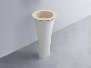 AMLA45-LN+AMPILT-CN+AMCOLT-BL Раковина Amedeo Tondo отдельностоящая cielo Enjoy + Amedeo