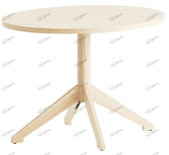 Karl Andersson Овальный журнальный столик в изделиях из дерева в современном стиле Locus sun-id-1453483