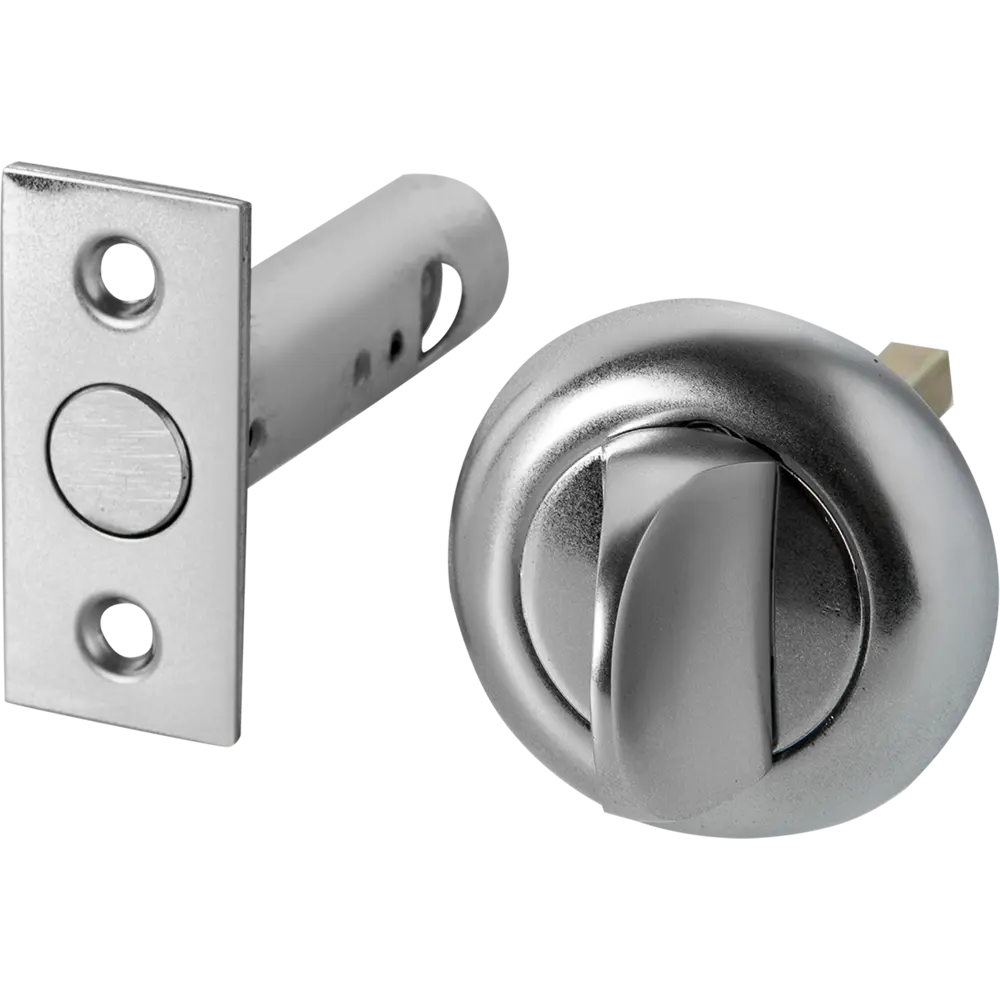 Задвижка дверная, сталь, цвет хром ARMEX STLM-2054948