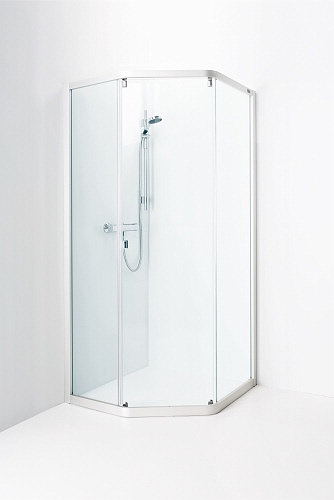 4983016101 Душевая стенка IDO Showerama 8-3 для пятиугольного душа, 1000x1000 мм  - Вид №1