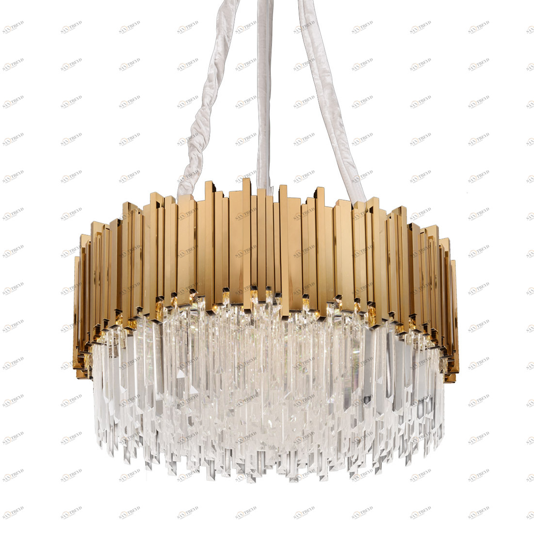 Подвесной светильник Barclay L9 от Delight Collection W825 L9 DELIGHT ДИЗАЙНЕРСКИЕ 243935 Прозрачный;золото 