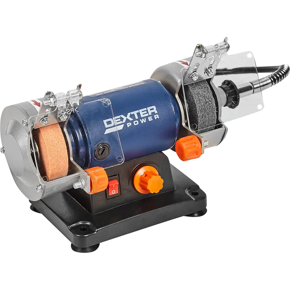 Станок точильный Dexter V 120MBG2-200, 150 Вт, с гравером STLM-2115204