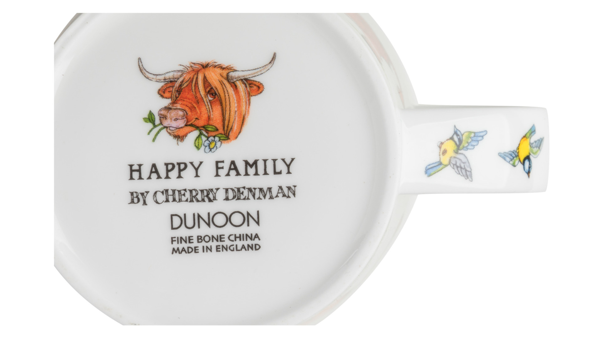 10658478 Dunoon Кружка Dunoon "Веселая семейка" 480мл Фарфор костяной  - Вид №6