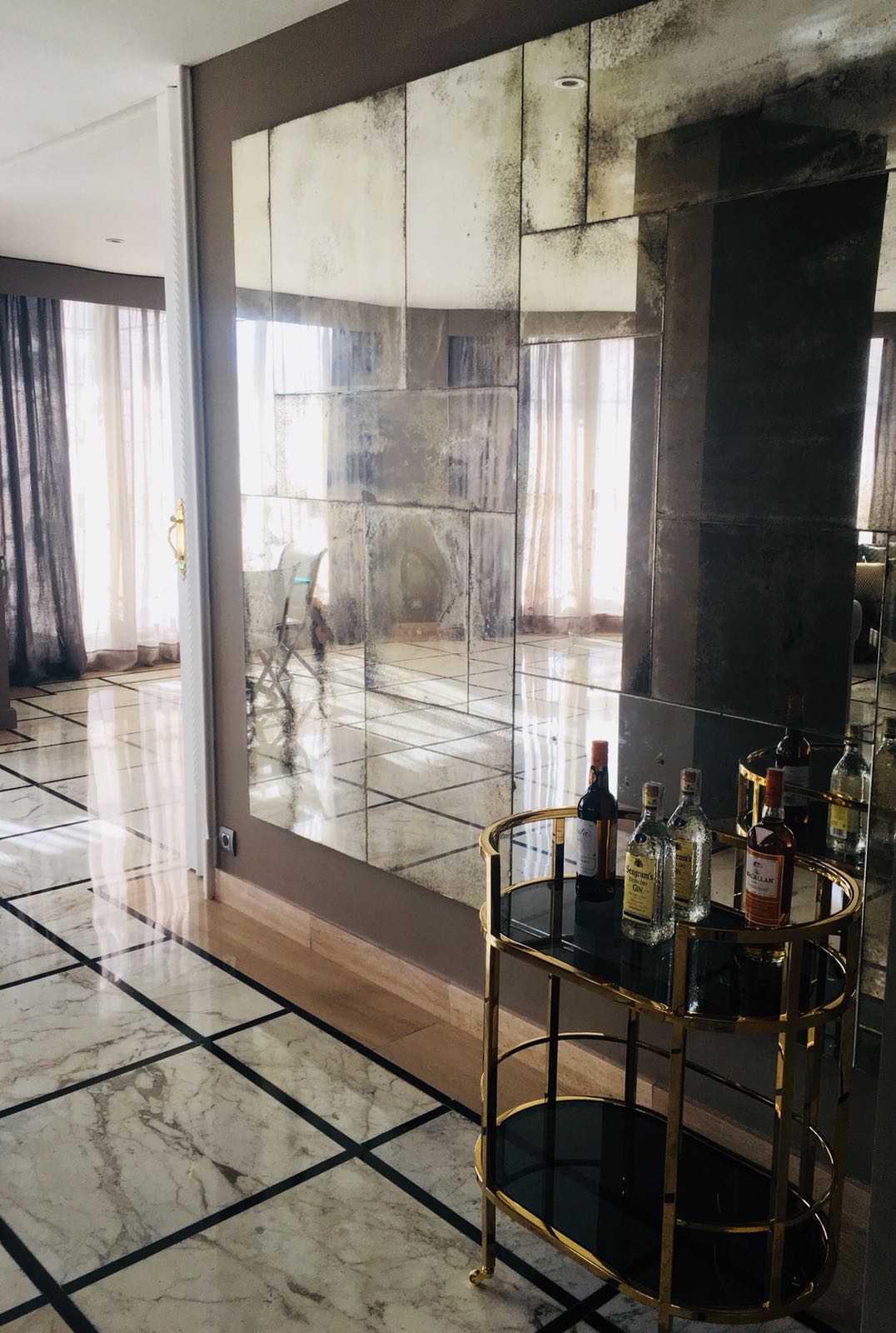 Прямоугольное настенное зеркало Jover+Valls PATCHWORK ARCH-00038015 - Вид №49