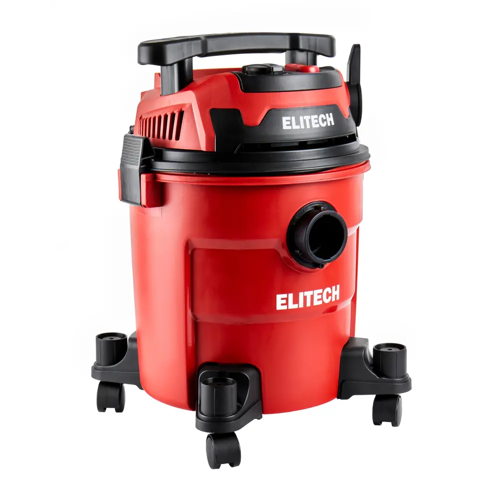 Строительный пылесос Elitech ПС 12-20А для сухой и влажной уборки 89411532 STLM-1573413 - Вид №7