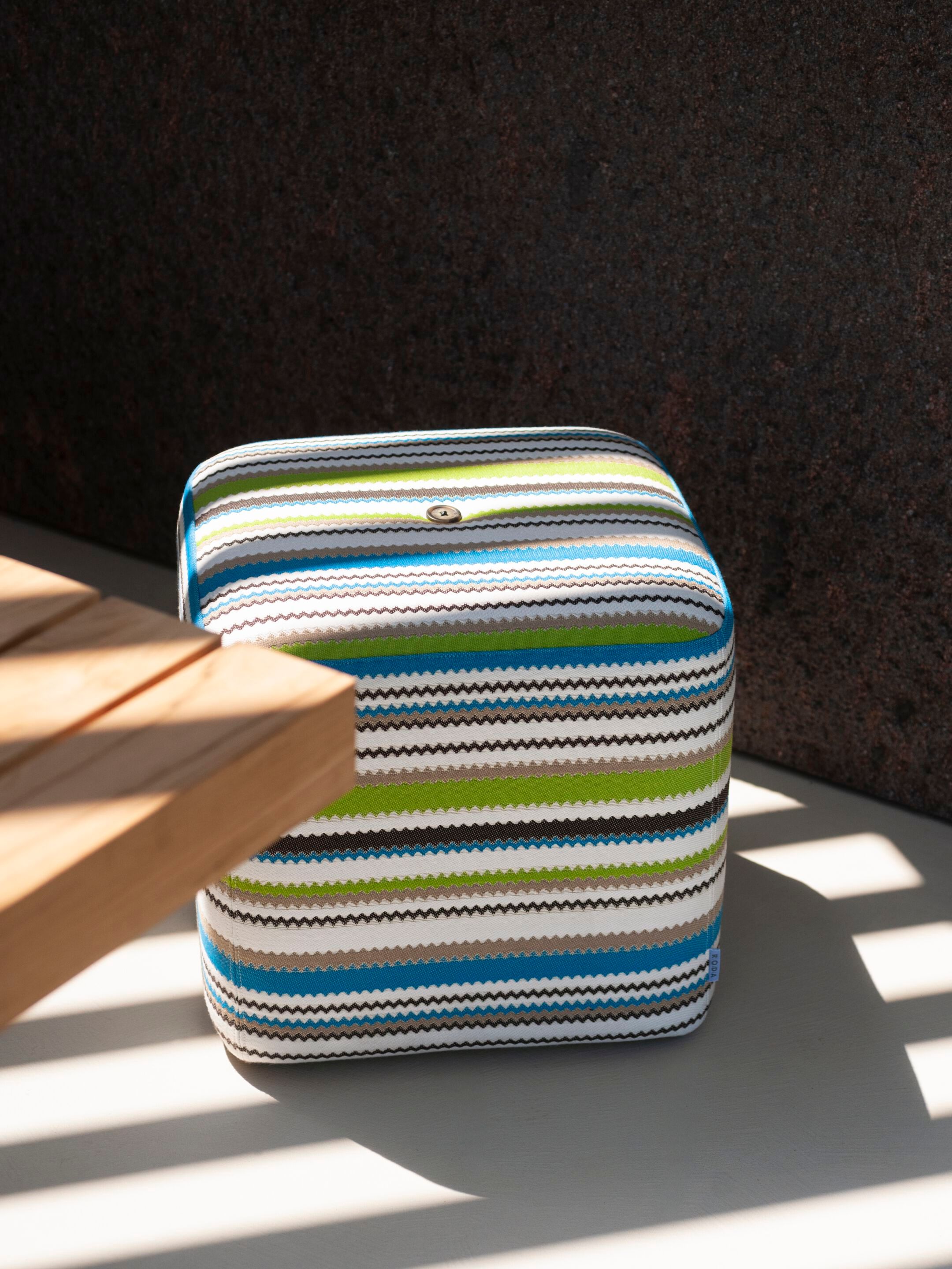 Ткань прямоугольный сад пуфик RODA ARCH-00048698 - Вид №5