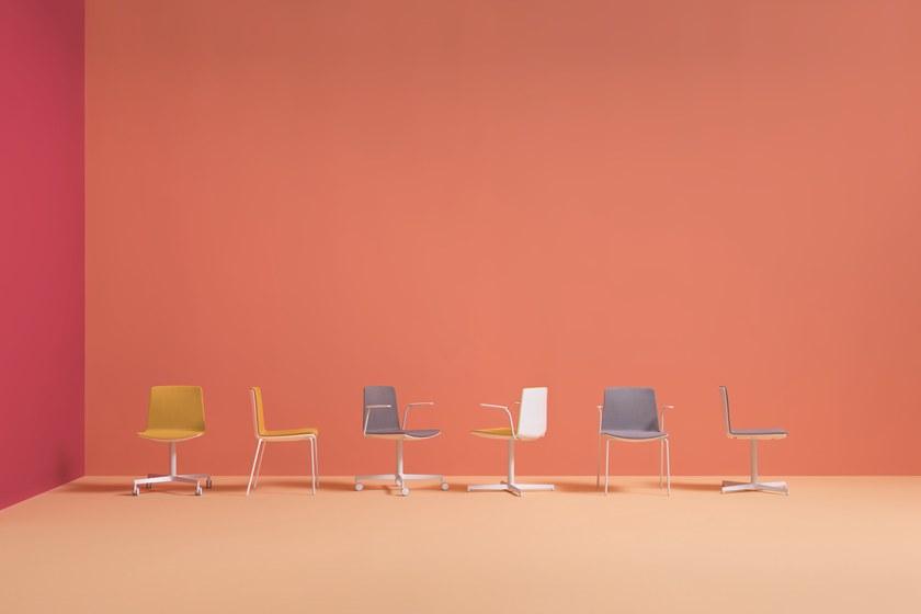 Pedrali Мягкое вращающееся кресло с 4-мя спицами Noa 727/2 - Вид №4