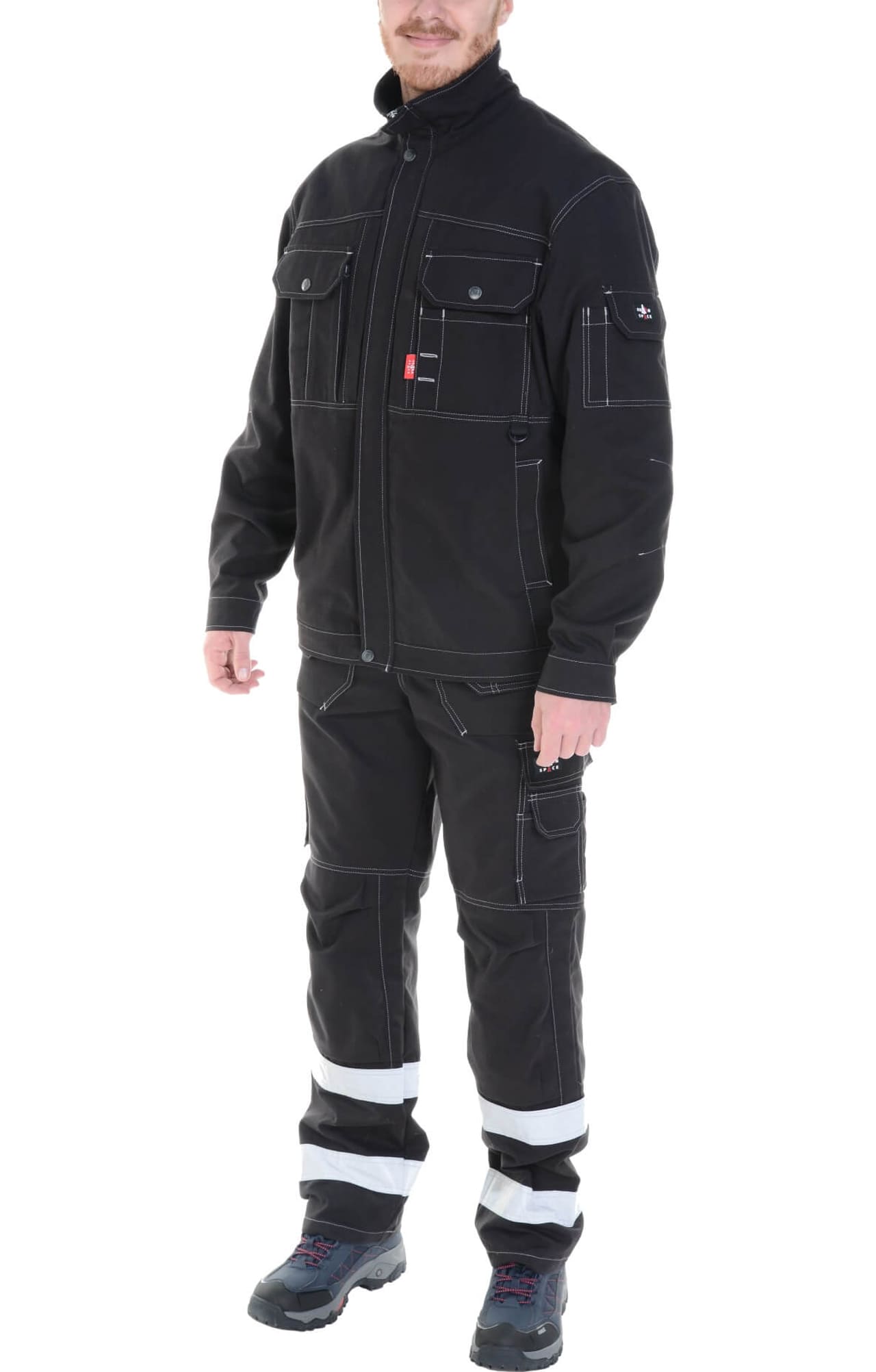 62593 Куртка  черная Union Space  Летняя спецодежда  размер 56-58/170-176  - Вид №9