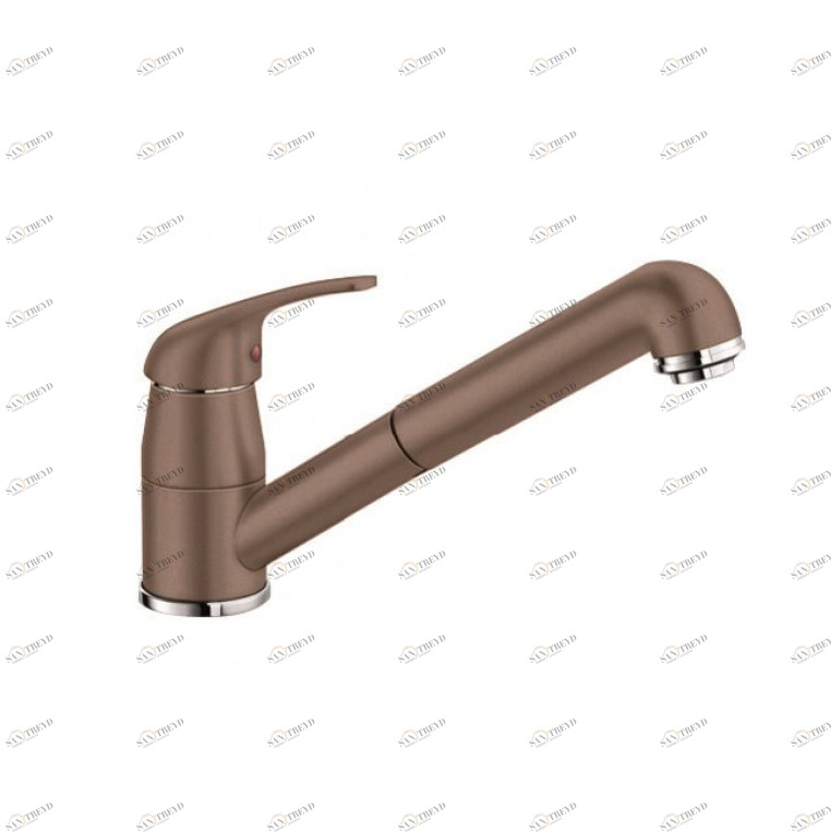 Смеситель для кухни DARAS с выдвижным изливом 524200 BLANCO