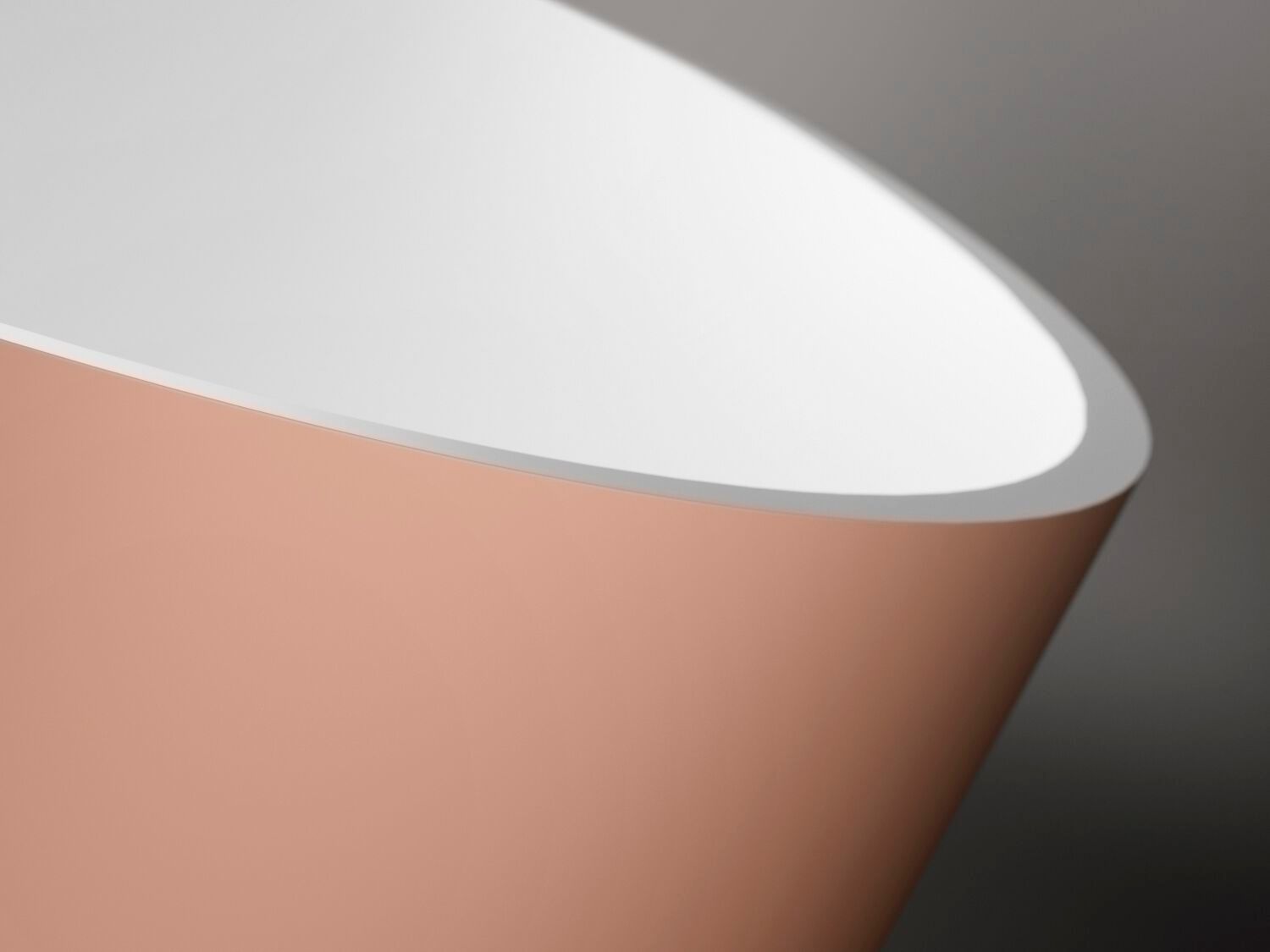 Овальная ванна в центре комнаты в твердой поверхности Gruppo Treesse мебель для ванной комнаты-отдельно стоящие ванны ARCH-00028203 - Вид №10