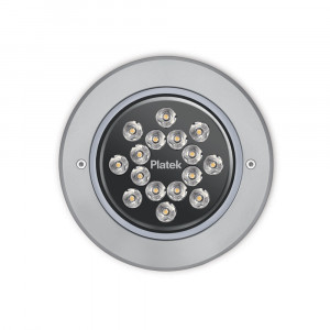 8381401 Встраиваемый в пешеходный пол Platek MEDIO FULL INOX  MEDIO FULL INOX - 16 LED RGBW 9°