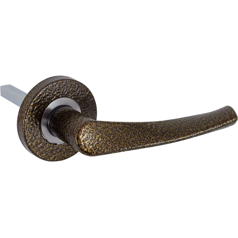 ARMEX Зенит-ЗЩ2.07 - дверная защёлка с изогнутой ручкой в бронзовом исполнении 82156156 STLM-0020682