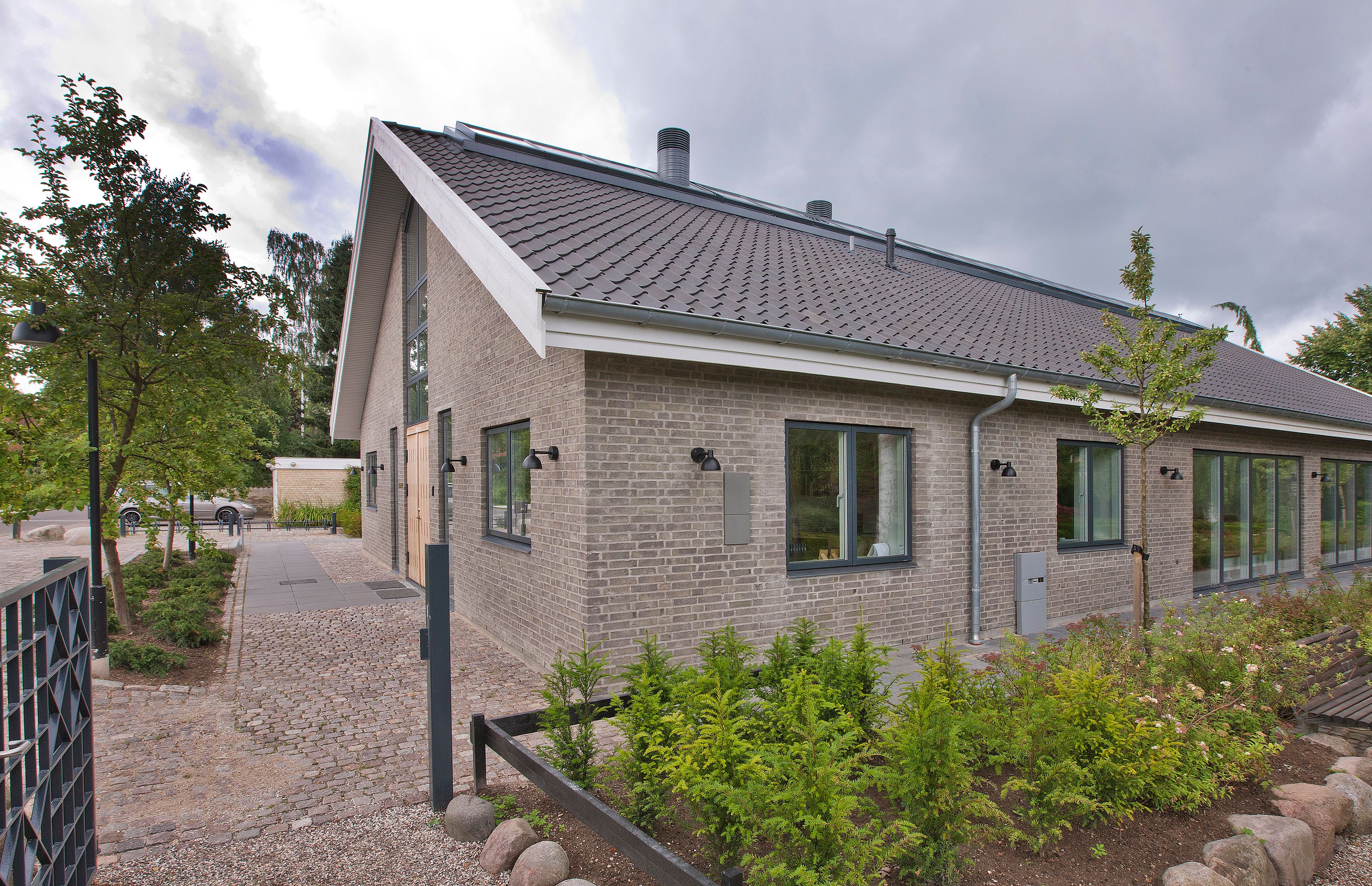 Алюминиевый светодиодный наружный настенный светильник Louis Poulsen Toldbod ARCH-00057680 - Вид №5