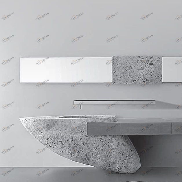 08LP1LR Накладная раковина на столешницу  прямоугольная Toscoquattro 