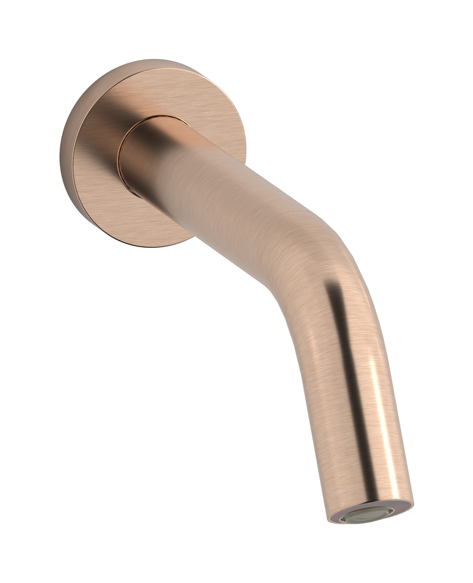 Электронный кран только для холодной воды в комплекте с блоком управления WE ARE IB el006sr Brushed Rose Gold Powa 2.0