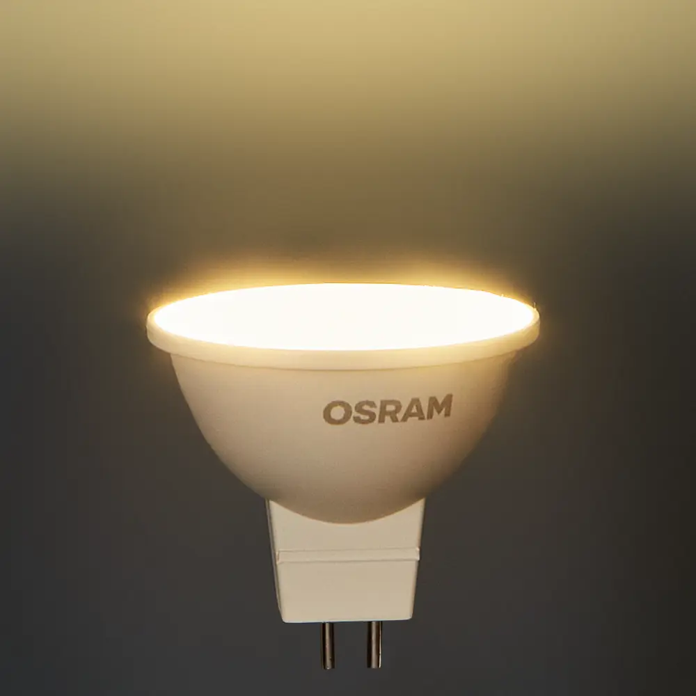 Лампа светодиодная Osram GU5.3 220-240 В 6.5 Вт спот матовая 500 лм холодный белый свет 83161325 STLM-2025236  - Вид №2