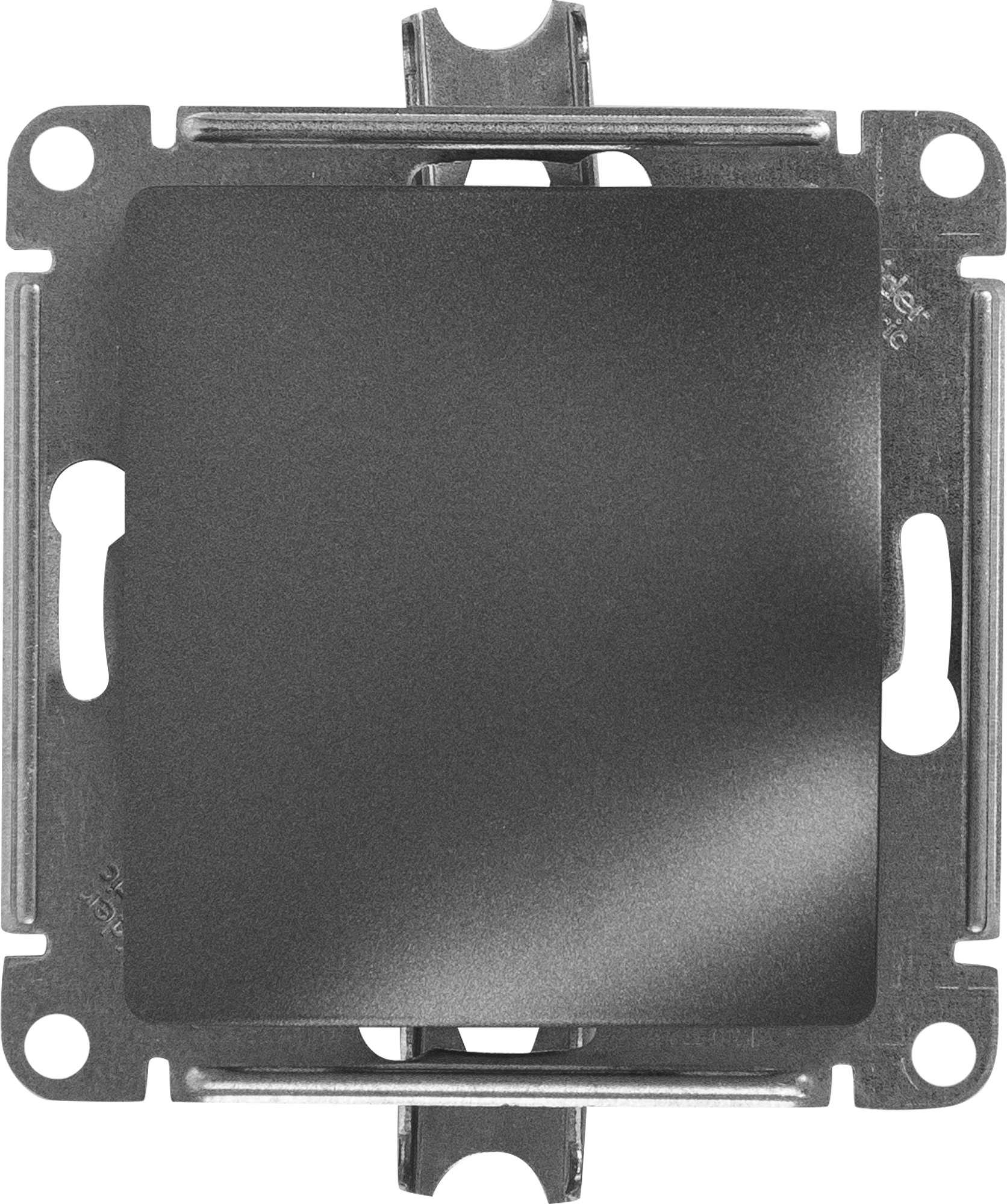 Schneider Electric Glossa - кабельный вывод графит для скрытого монтажа 84730755 STLM-0054192