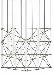 designheure Светодиодная люстра из стали Mozaik